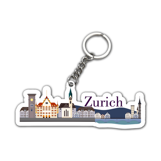 Zurich Key chain ( Set of 2 )