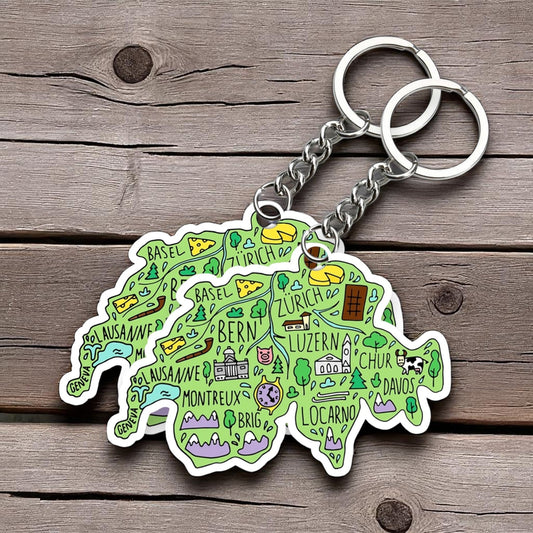 Zuricha Key chain ( Set of 2 )