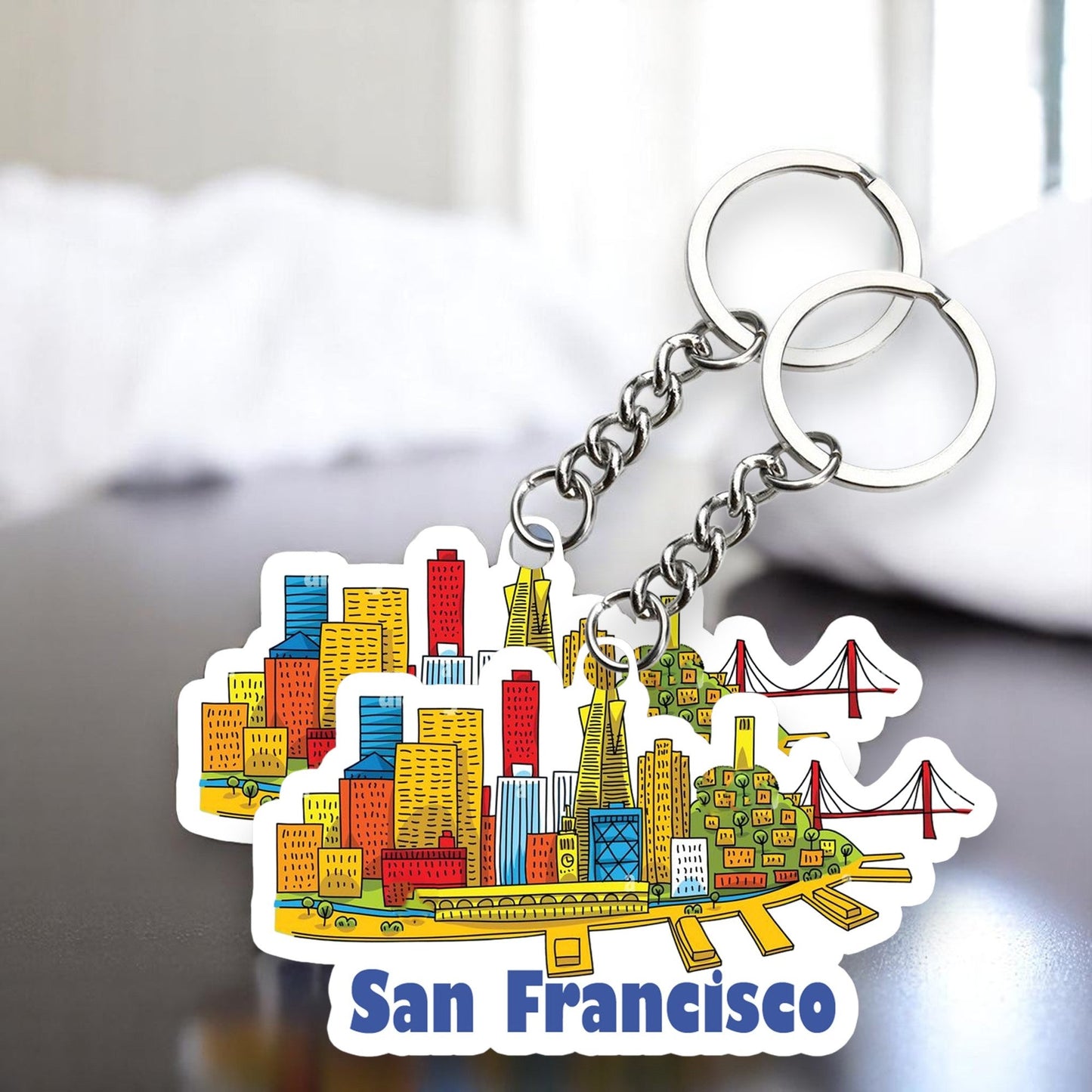 San Francisco Key chain ( Set of 2 )