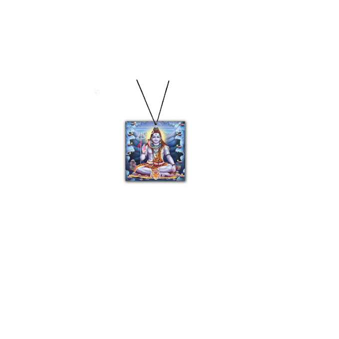 ShopTwiz Mahadev Bholenath Blessing Car Hanging Decorative