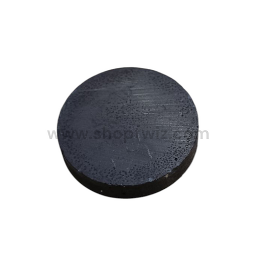 ShopTwiz Black Magnet Button  ( 1 Piece ) 4 mm Thick ( 20 mm x 20 mm )