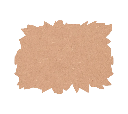 Designer Geode: Blank MDF Canvas Ready for Painting