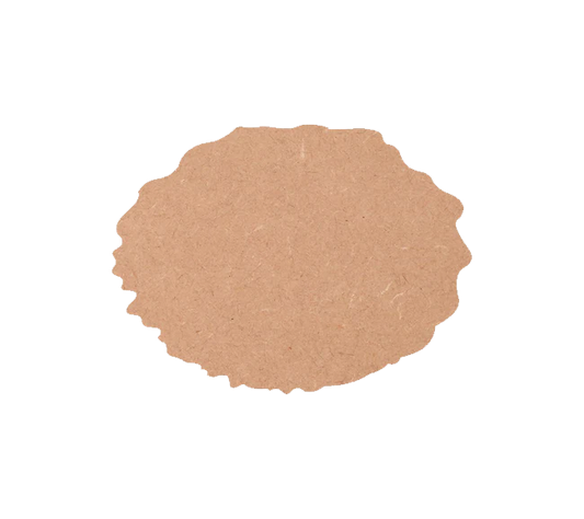 Geode-Inspired Plain MDF Canvas for Creative Painting