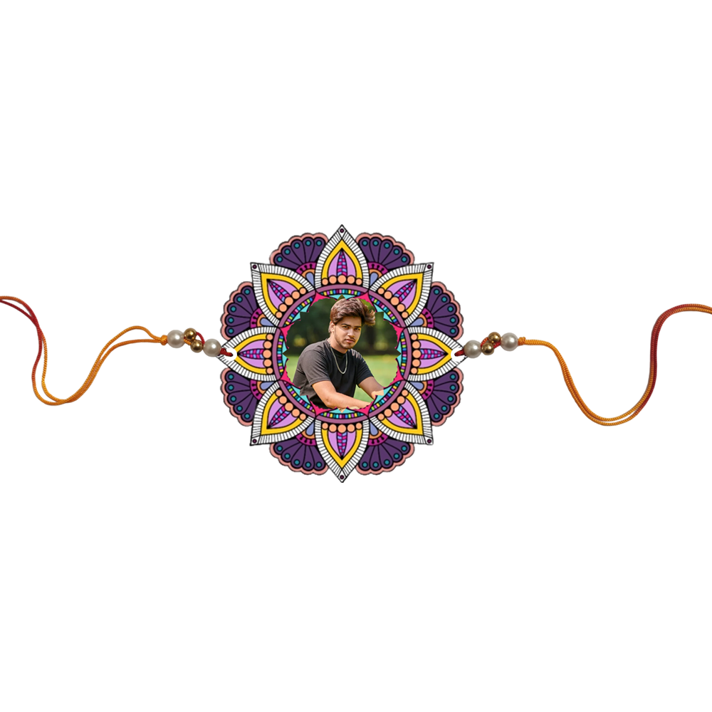Photo Rakhi ( Customized / Personalized / Lovely Rakshabandhan / Photo Rakhi