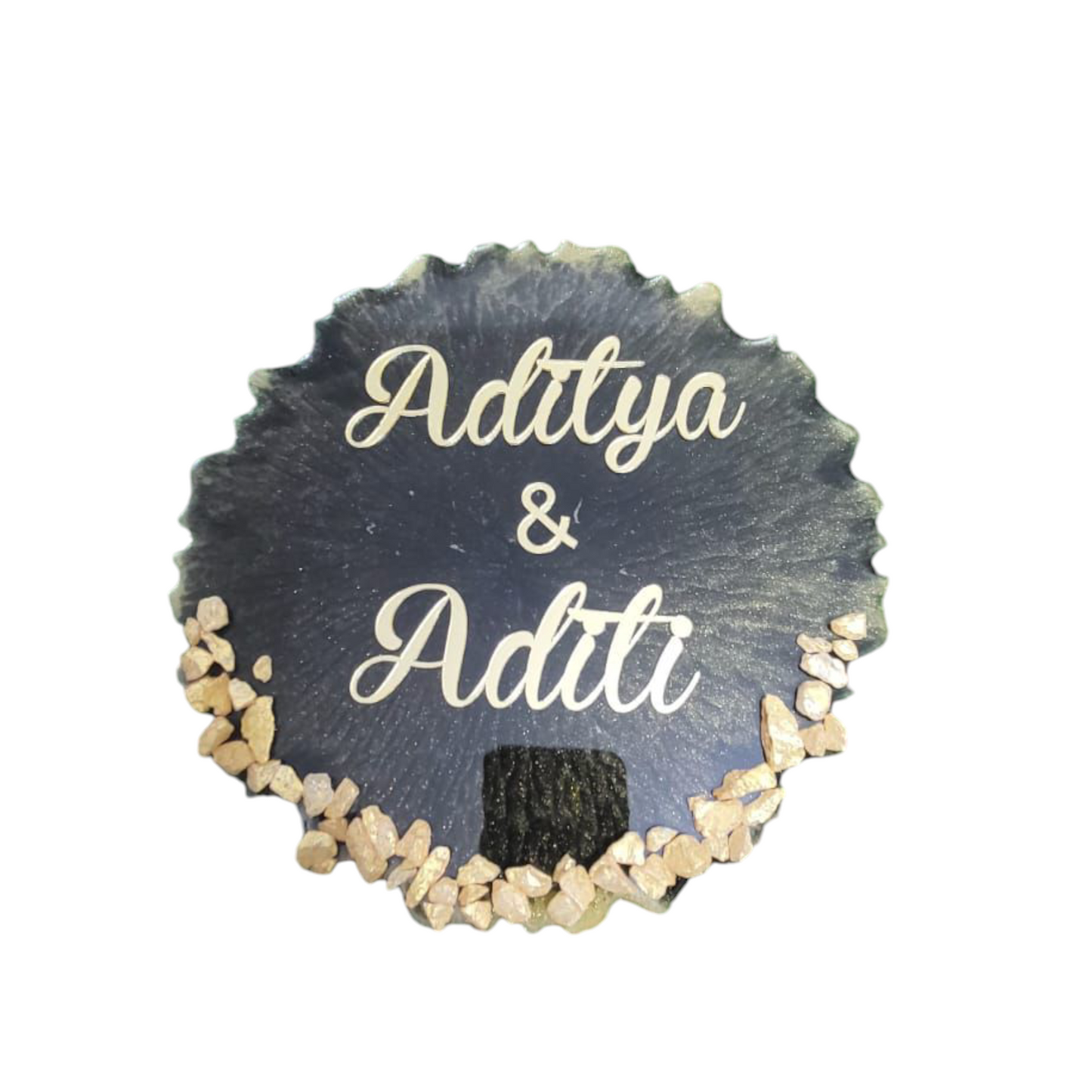 Customized Resin Name Plate ( Size 8 Inch )
