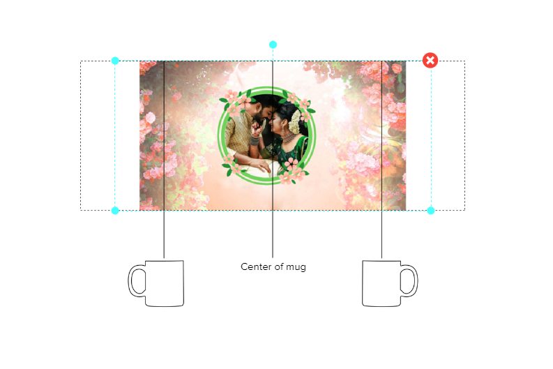 Customized Coffee Mug - Add Your Own Photo - LIght Colour Background