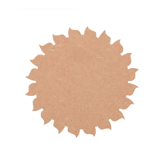 Designer MDF Round for DIY Craft