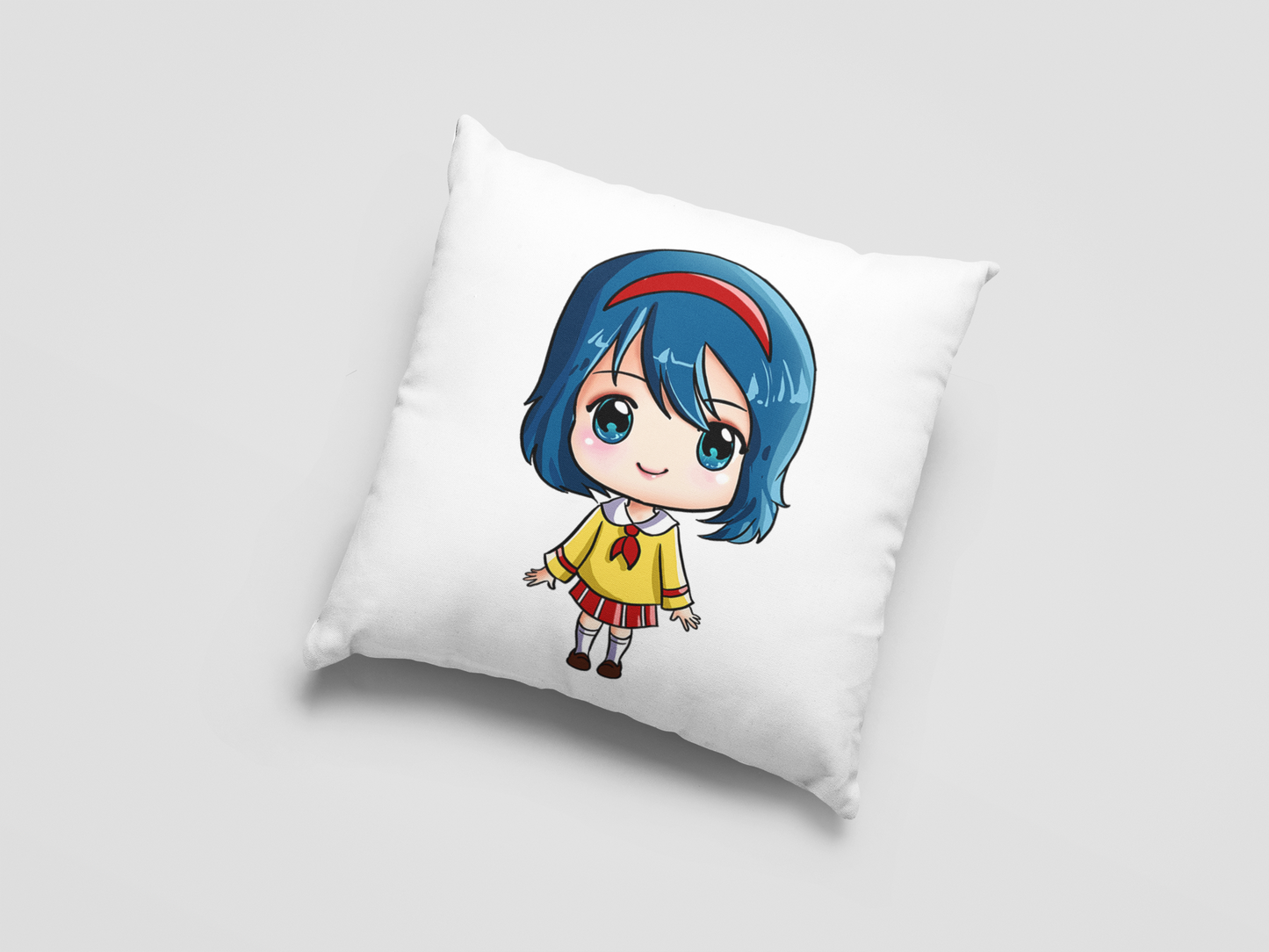 Cute Girl Printed Cushion