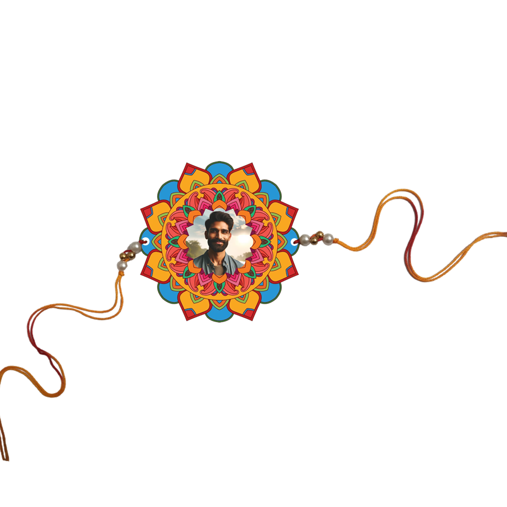 Photo Rakhi ( Customized / Personalized / My Lovely Sister / Photo Rakhi