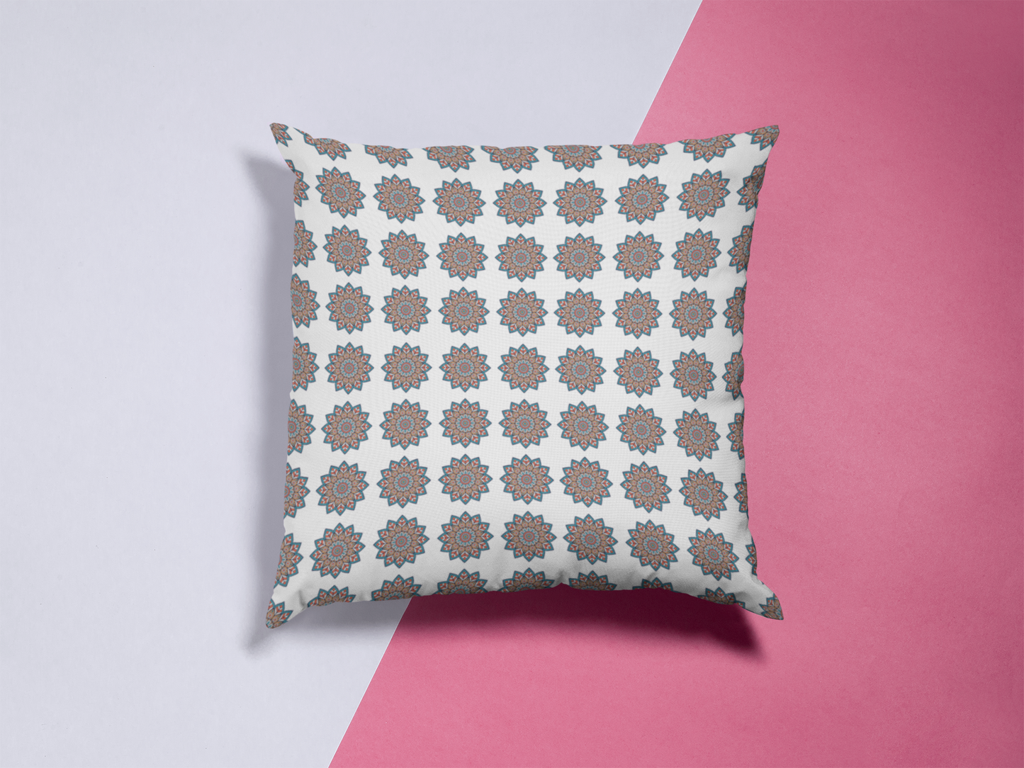 Ethnic Cushion Relax Cove Cushion Cover (12 x 12 cm) (Filler Included)