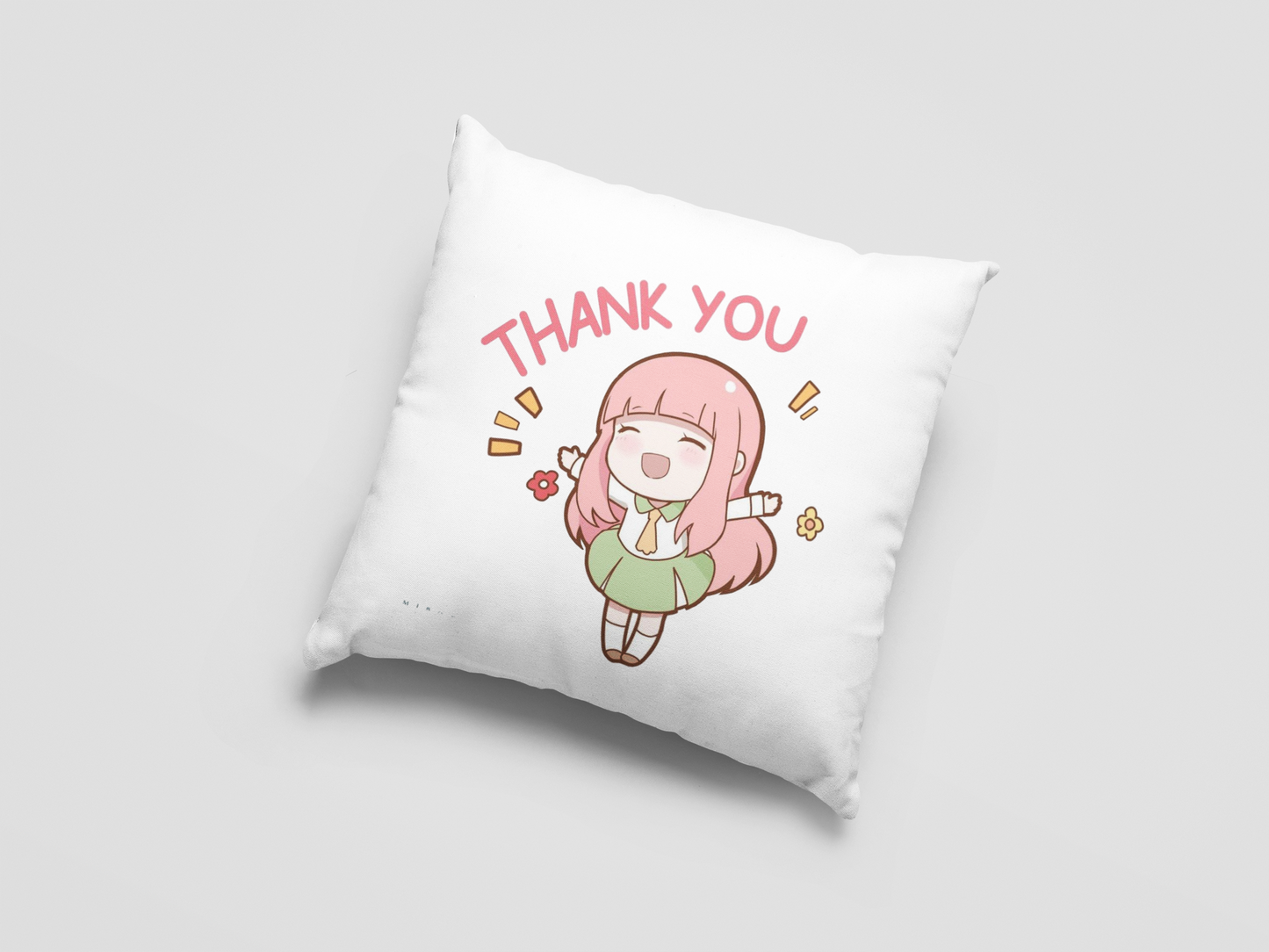 Thank You  Printed Cushion