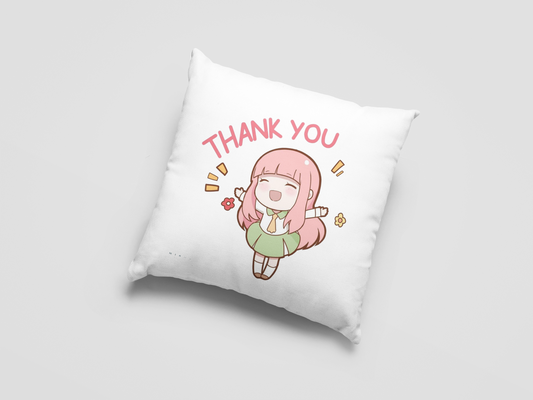 Thank You  Printed Cushion