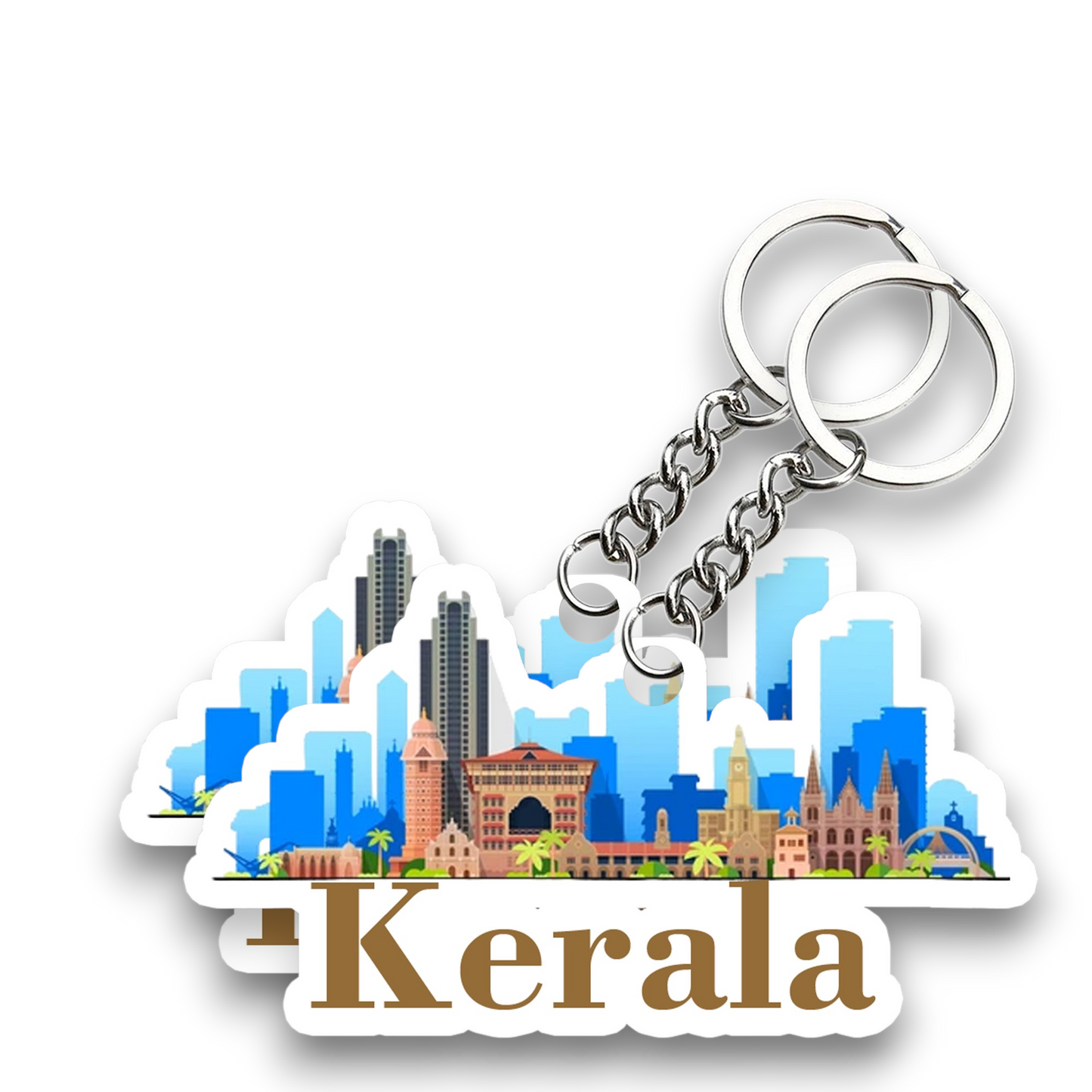 Kerala Key chain ( Set of 2 )