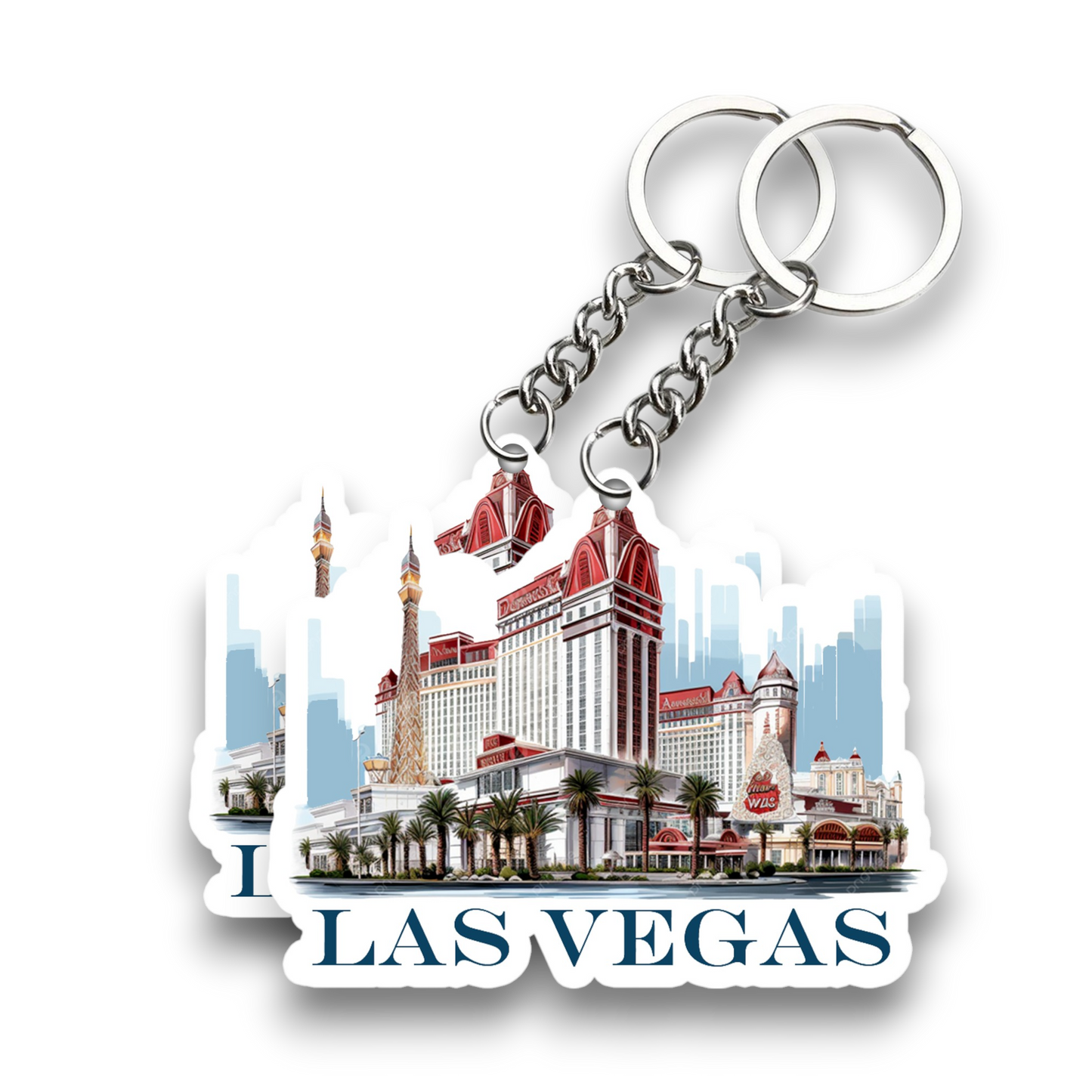 Las Vegan Key chain ( Set of 2 )
