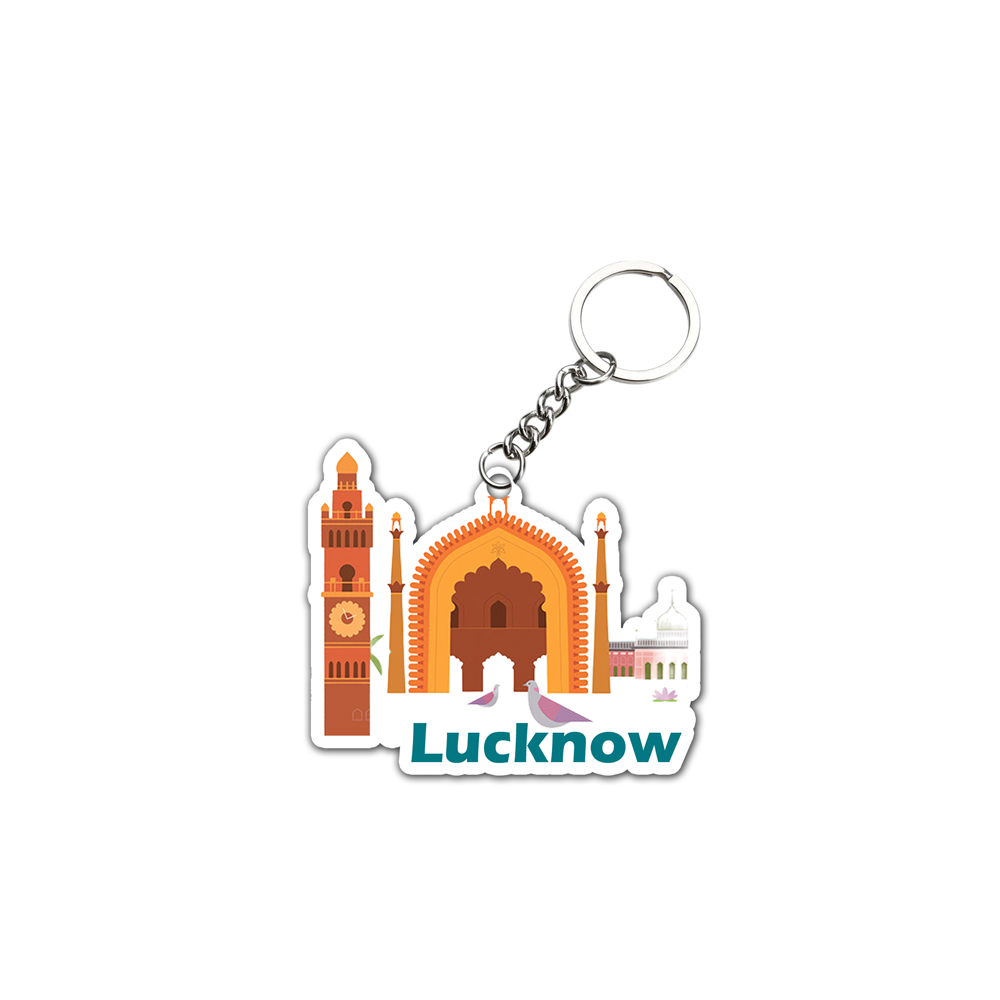 Best City Lucknow Key chain ( Set of 2 )