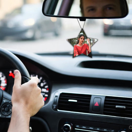 ShopTwiz Star of Light Pendant Car Hanging Decorative