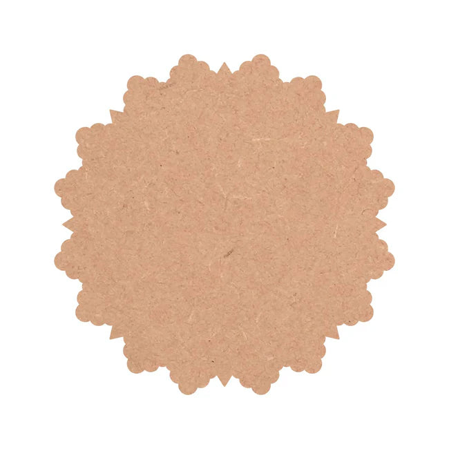 Flower Shape MDF Cutouts