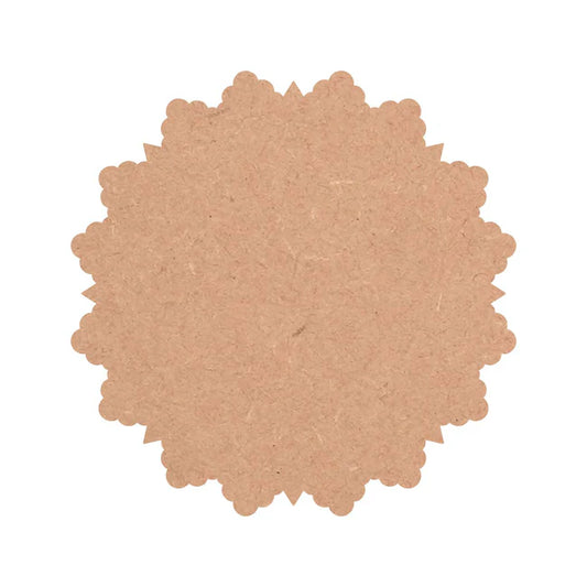 Flower Shape MDF Cutouts
