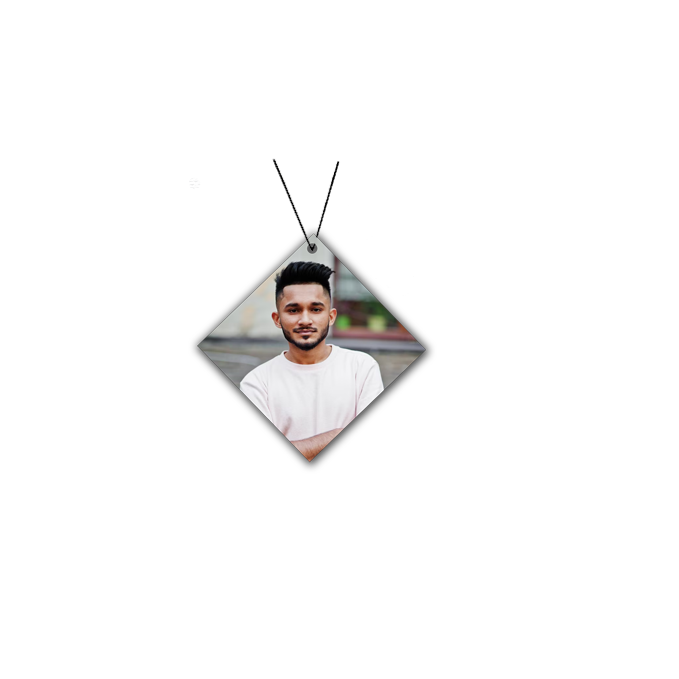 ShopTwiz Diamond Light Symbol Car Hanging Decorative