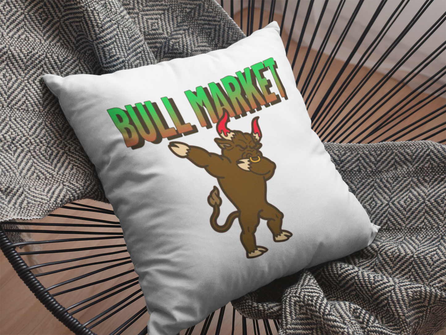 Market Printed Cushion