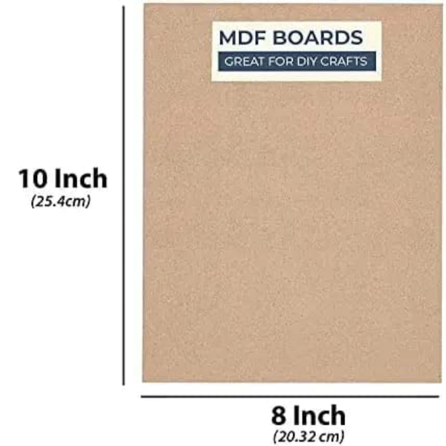 ShopTwiz Wooden Craft Original MDF Wood Sheet For DIY ARt
