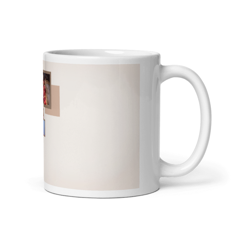 Customized Coffee Mug - Add Your Own Photo -6 Photo Frame Pattern