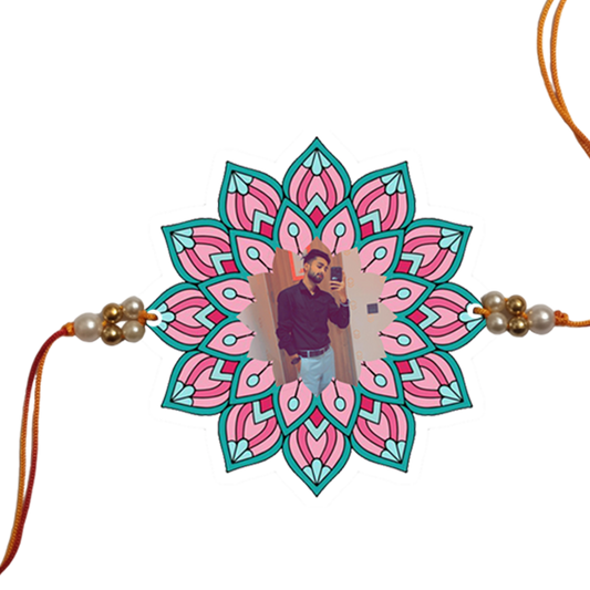 Photo Rakhi ( Customized / Personalized /  Happy Rakshabandhan / Photo Rakhi