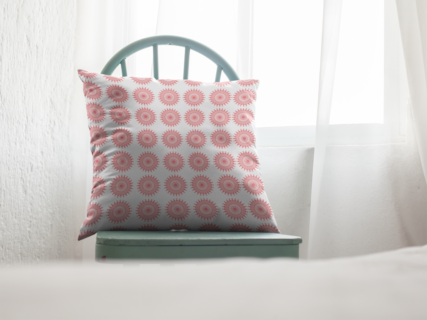 Ethnic Cushion Relax Cove Cushion Cover (12 x 12 cm) (Filler Included)