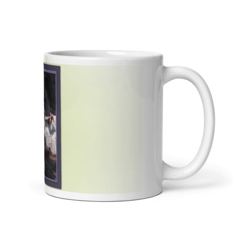 Customized Coffee Mug - Add Your Own Photo -4 Photo Frame Pattern