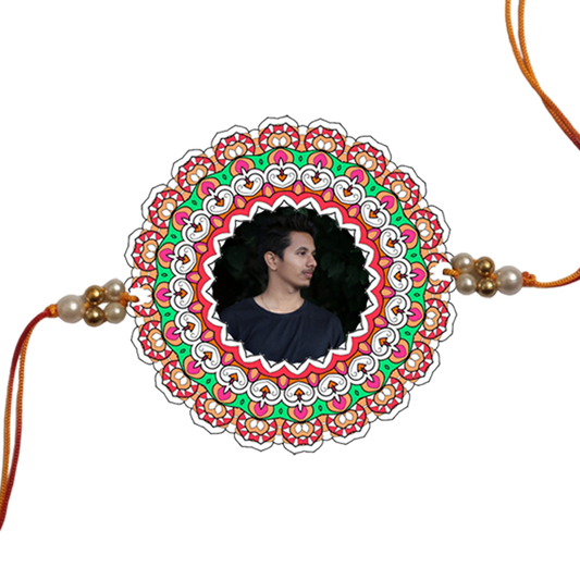 Photo Rakhi ( Customized / Personalized / My Happy Best Sister /Rakhi Festival / Photo Rakhi
