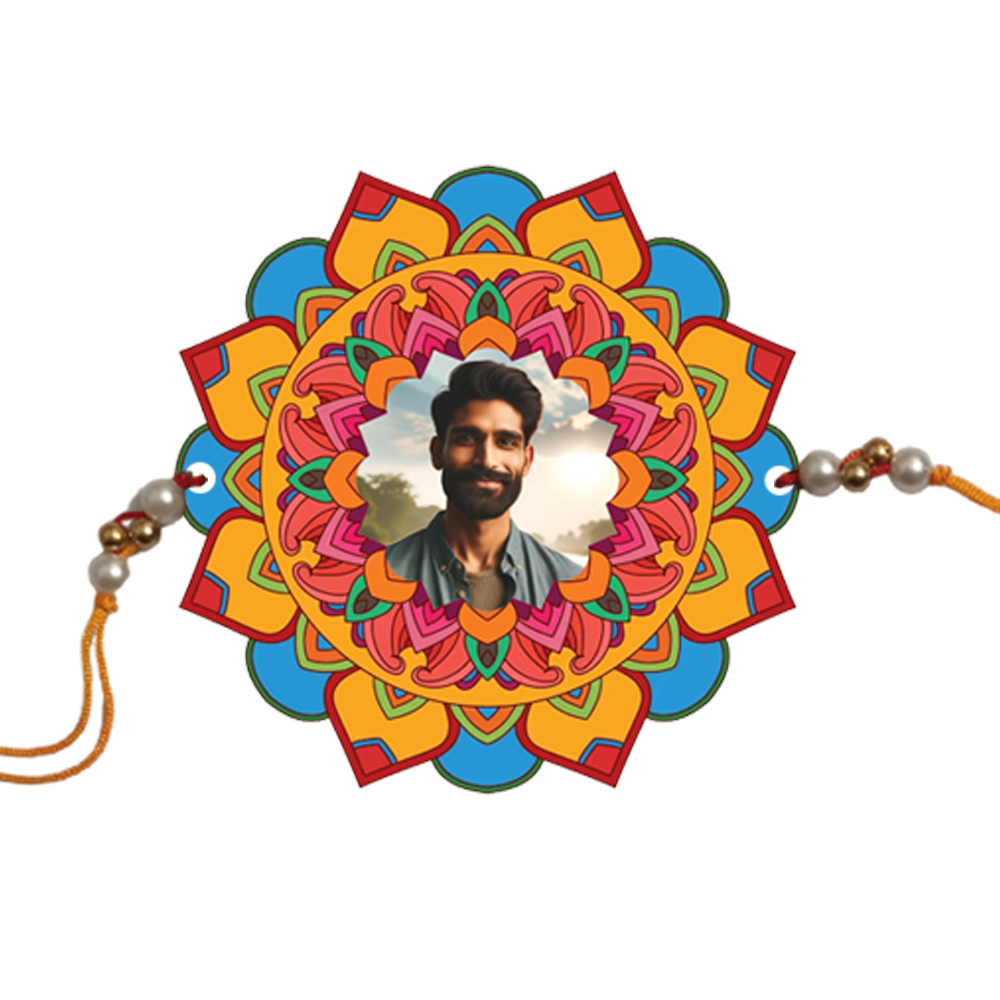 Photo Rakhi ( Customized / Personalized / My Lovely Sister / Photo Rakhi