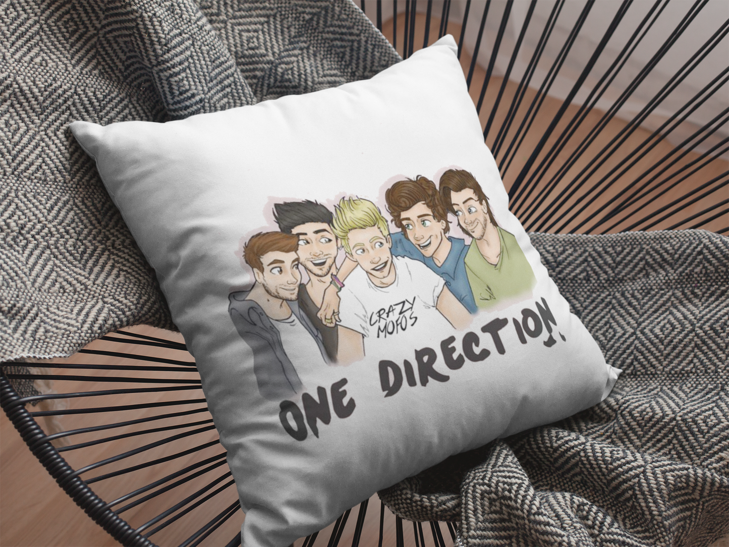 One direction  Printed Cushion