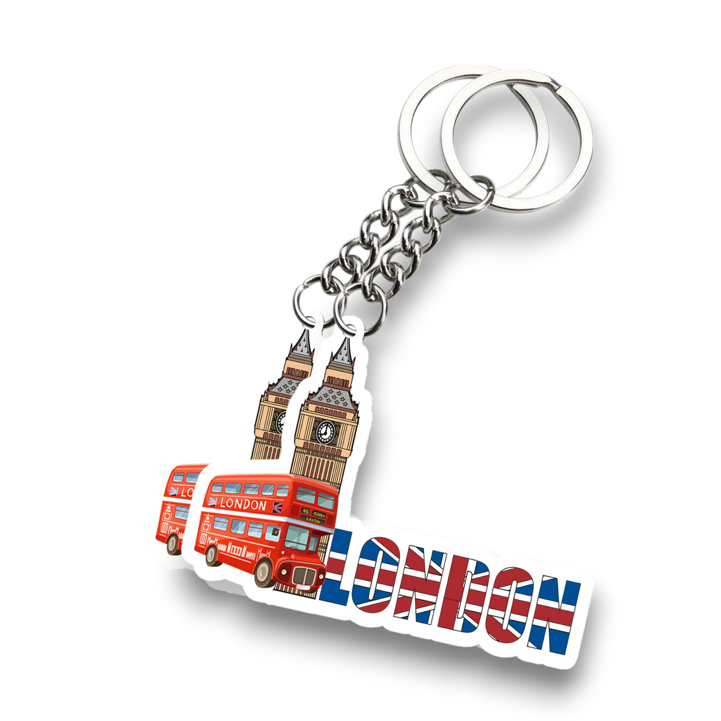 Beautiful London  Key chain ( Set of 2 )
