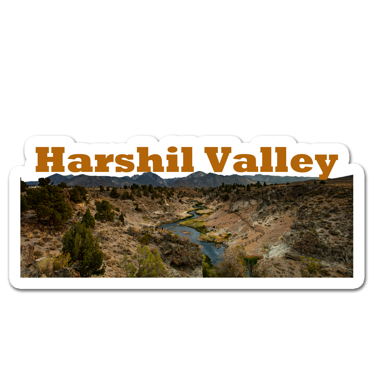 ShopTwiz Harshil Valley (Uttarakhand) Awesome City Lovely Door Magnets And Fridge Magnet