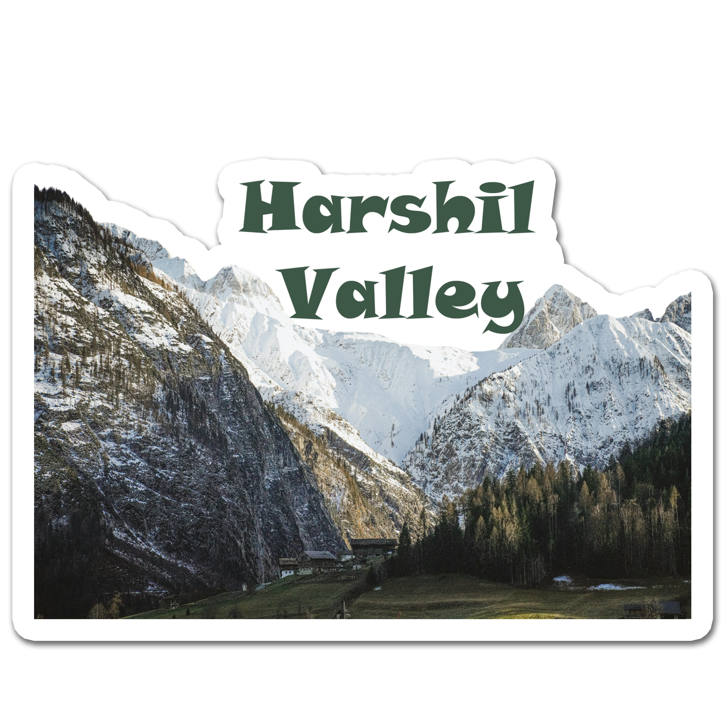 ShopTwiz Harshil Valley 2(Uttarakhand) Awesome City Lovely Door Magnets And Fridge Magnet
