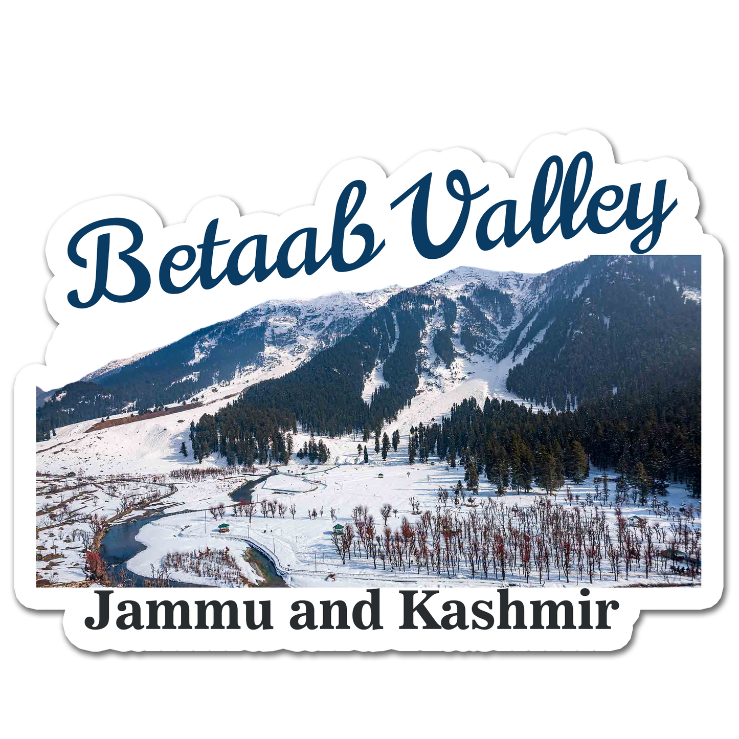 ShopTwiz Betab Valley 2 (Jammu and Kashmir) Awesome City Lovely Door Magnets And Fridge Magnet
