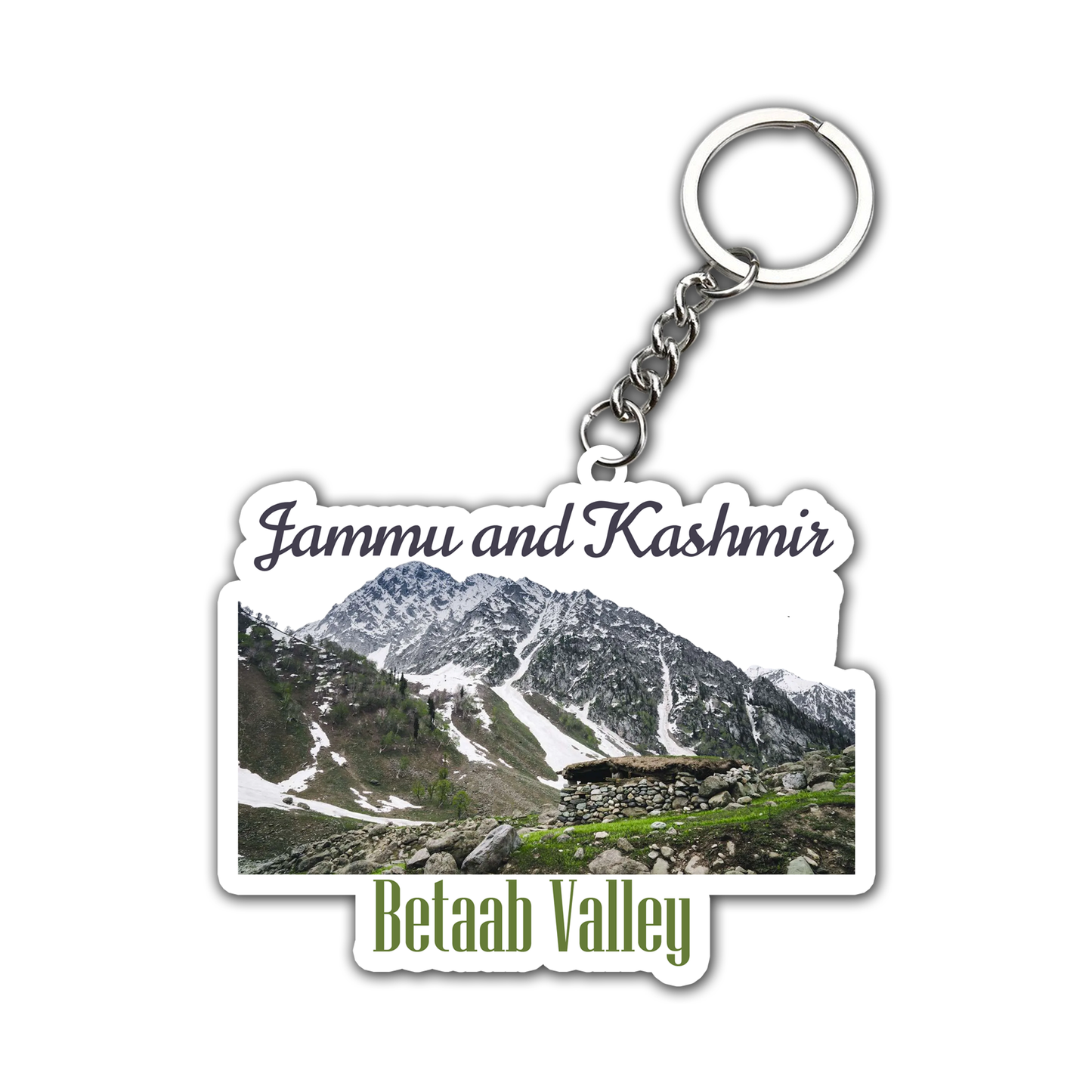 Jammu and Kashmir Key chain ( Set of 2 )