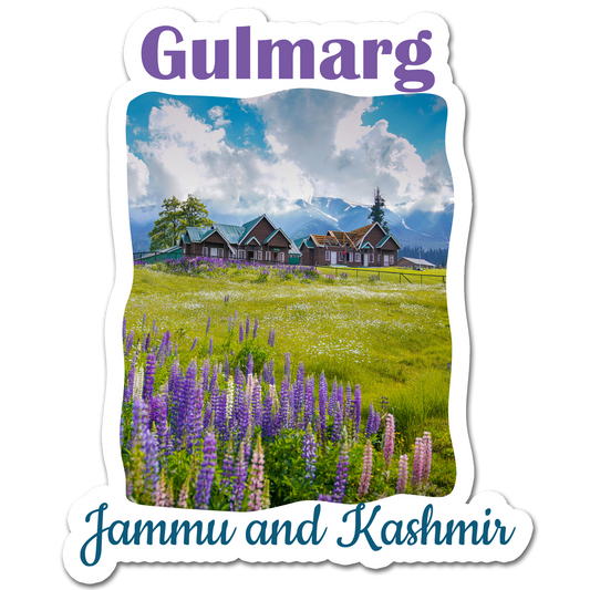ShopTwiz Gulmarg 4 (Jammu and Kashmir) Awesome City Lovely Door Magnets And Fridge Magnet