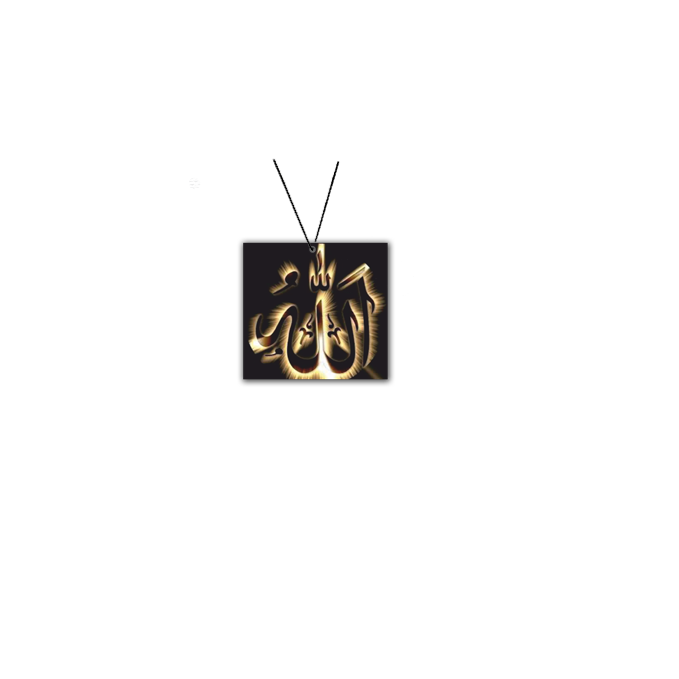ShopTwiz Allah Ji Peaceful Energy Car Hanging Decorative