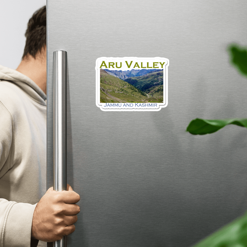 ShopTwiz Aru Valley (Jammu and Kashmir) Awesome City Lovely Door Magnets And Fridge Magnet