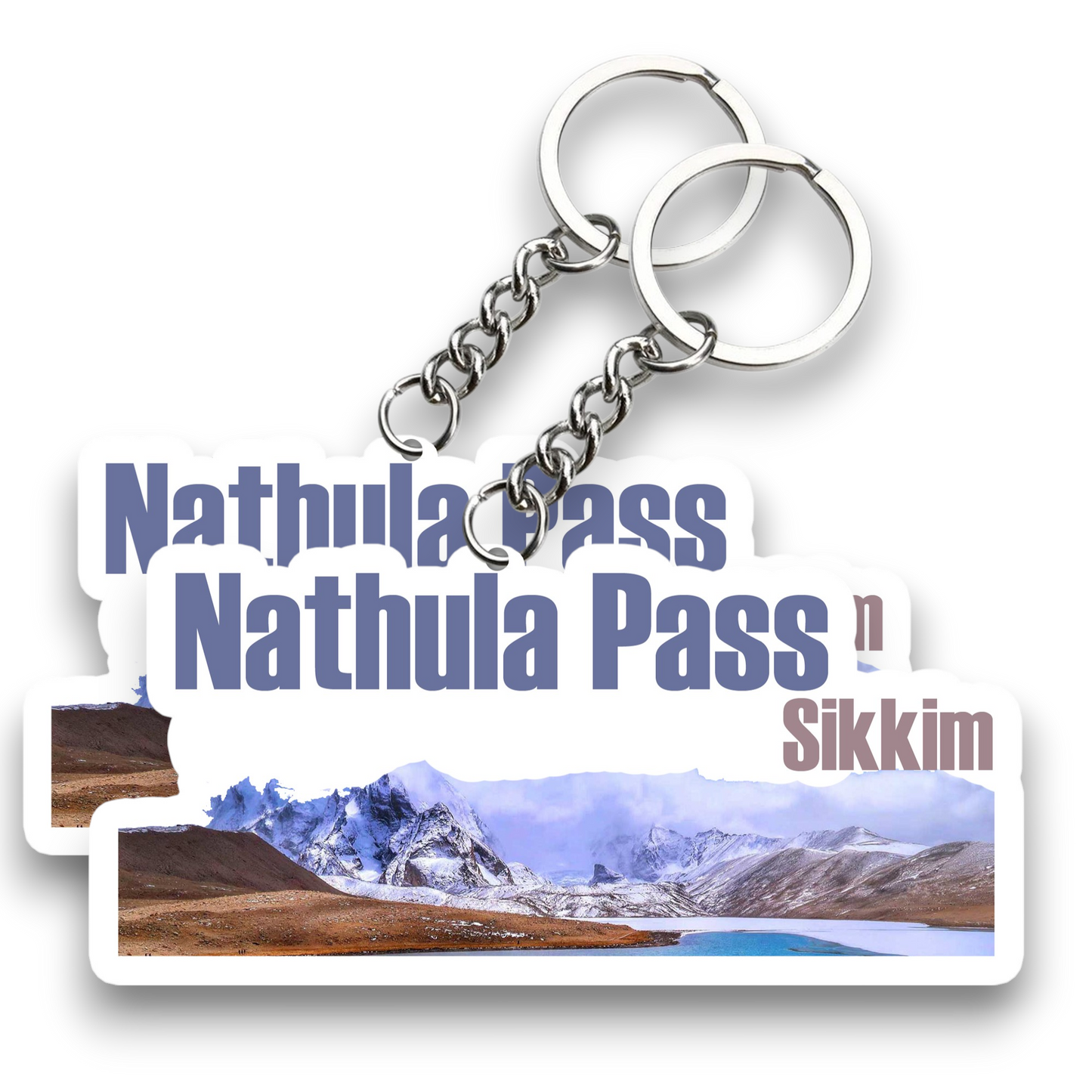 Nuthula Pass Key chain ( Set of 2 )