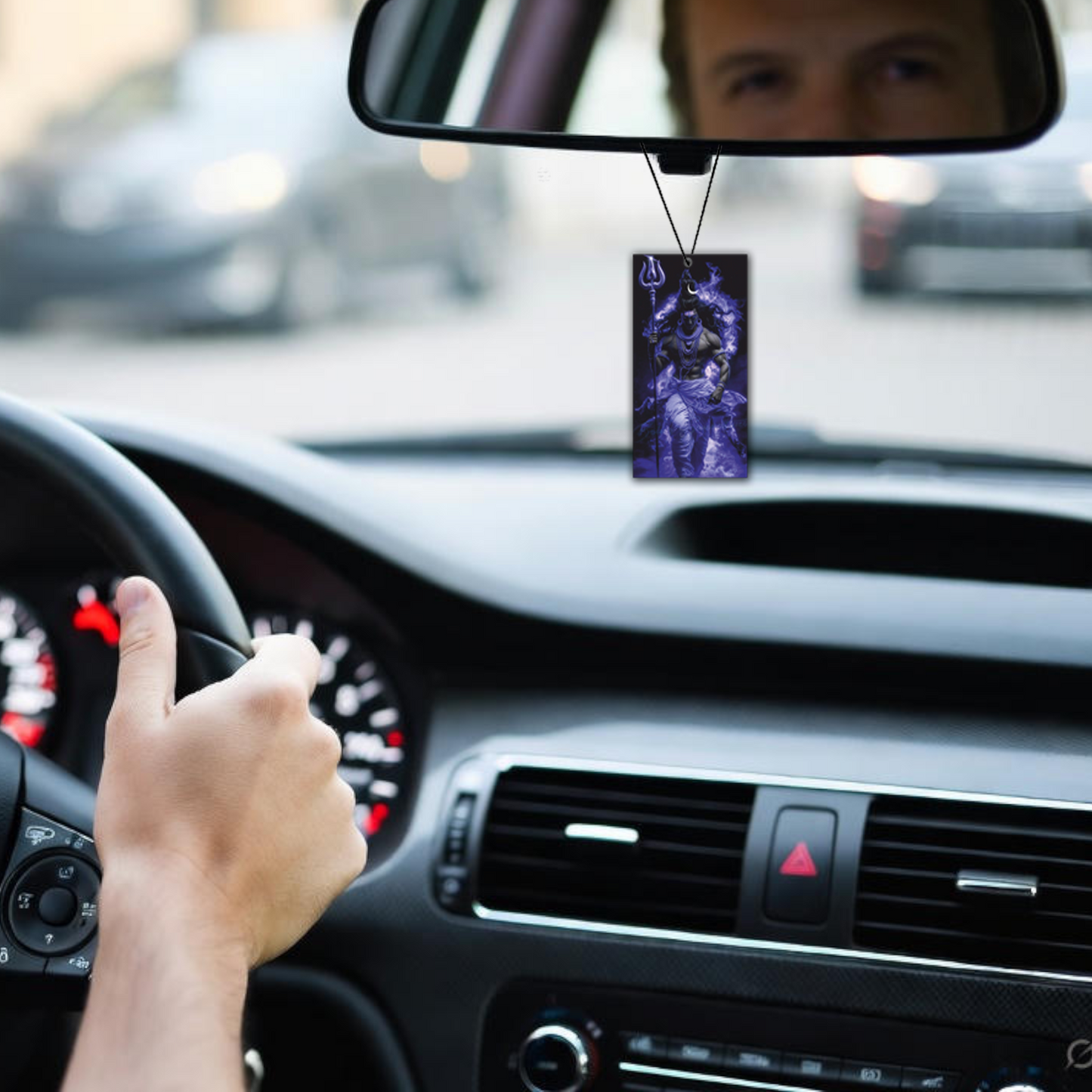 ShopTwiz Mahadev Bholenath Hanging Car Hanging Decorative