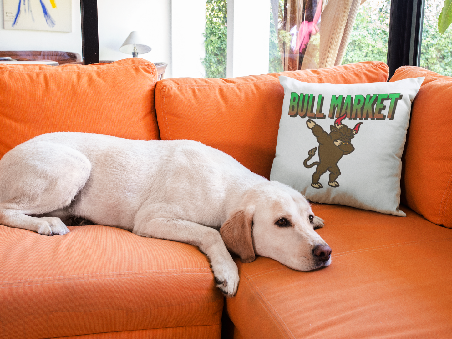 Market Printed Cushion