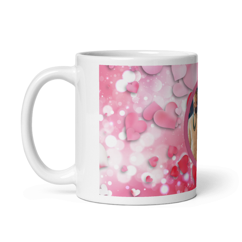 Customized Coffee Mug - Add Your Own Photo -Multicolor Background