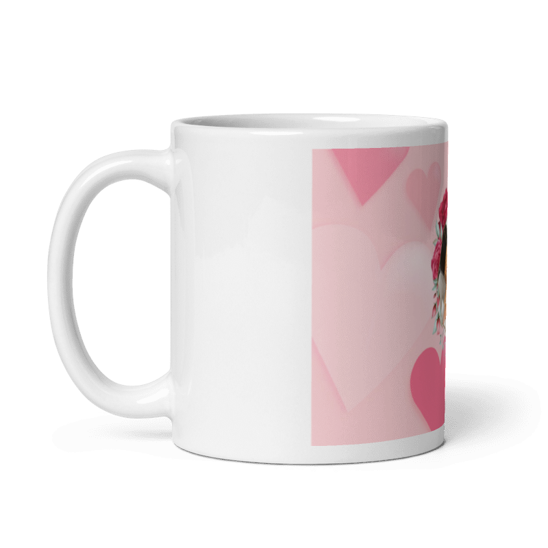 Customized Coffee Mug - Add Your Own Photo - Colorful Background