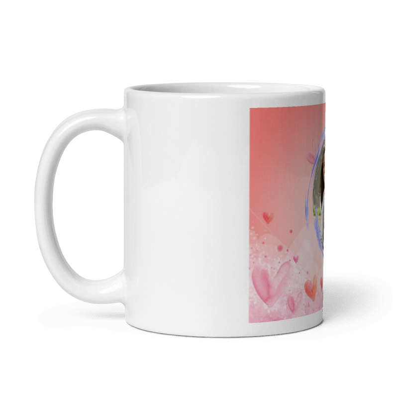 Customized Coffee Mug - Add Your Own Photo - Circle Frame