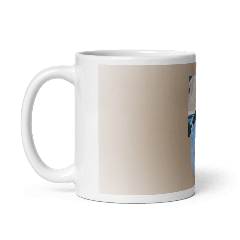 Customized Coffee Mug - Add Your Own Photo -4 Photo Frame Pattern