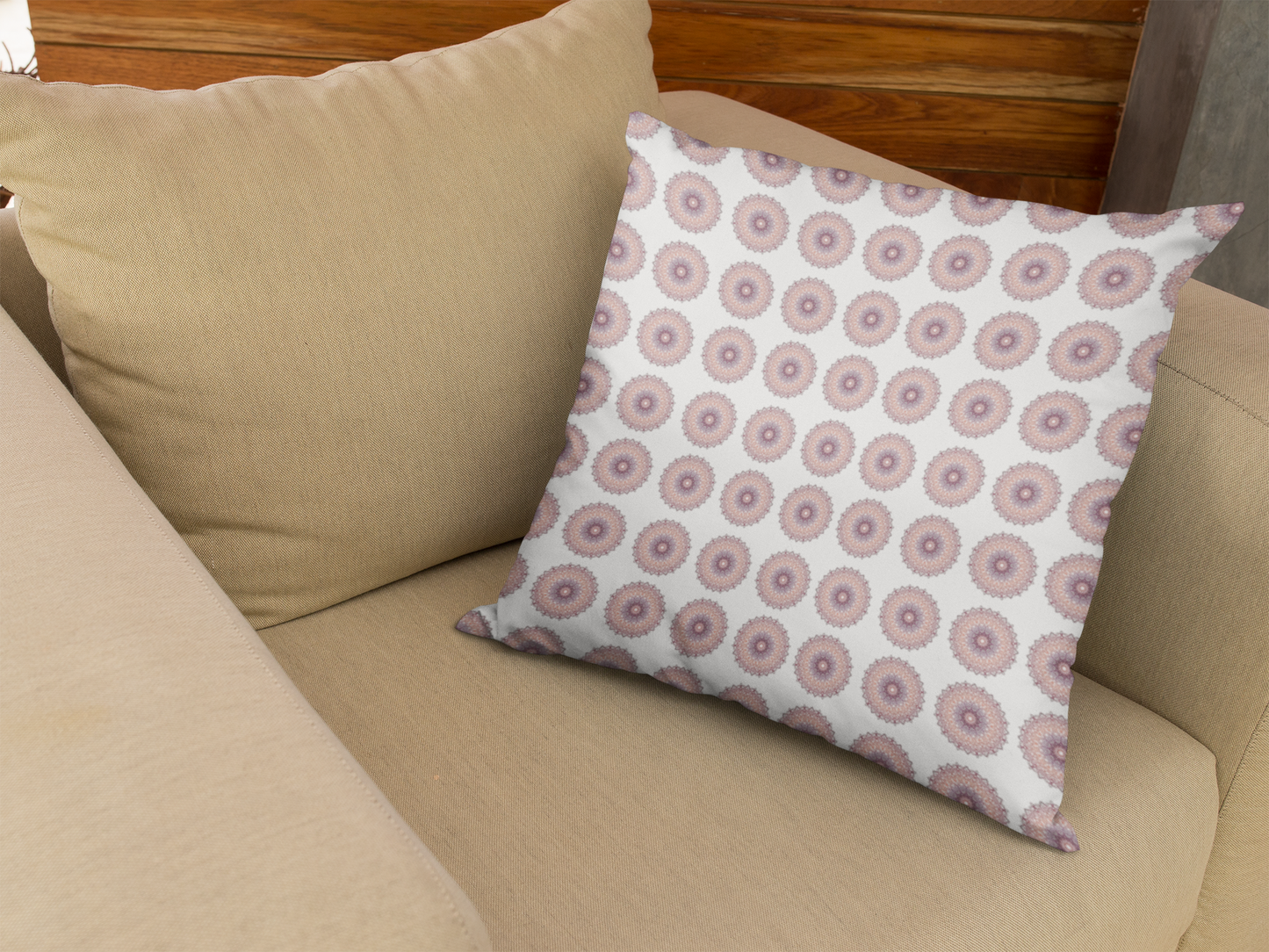 Ethnic Cushion Comfortable Cove Cushion Cover (12 x 12 cm) (Filler Included)
