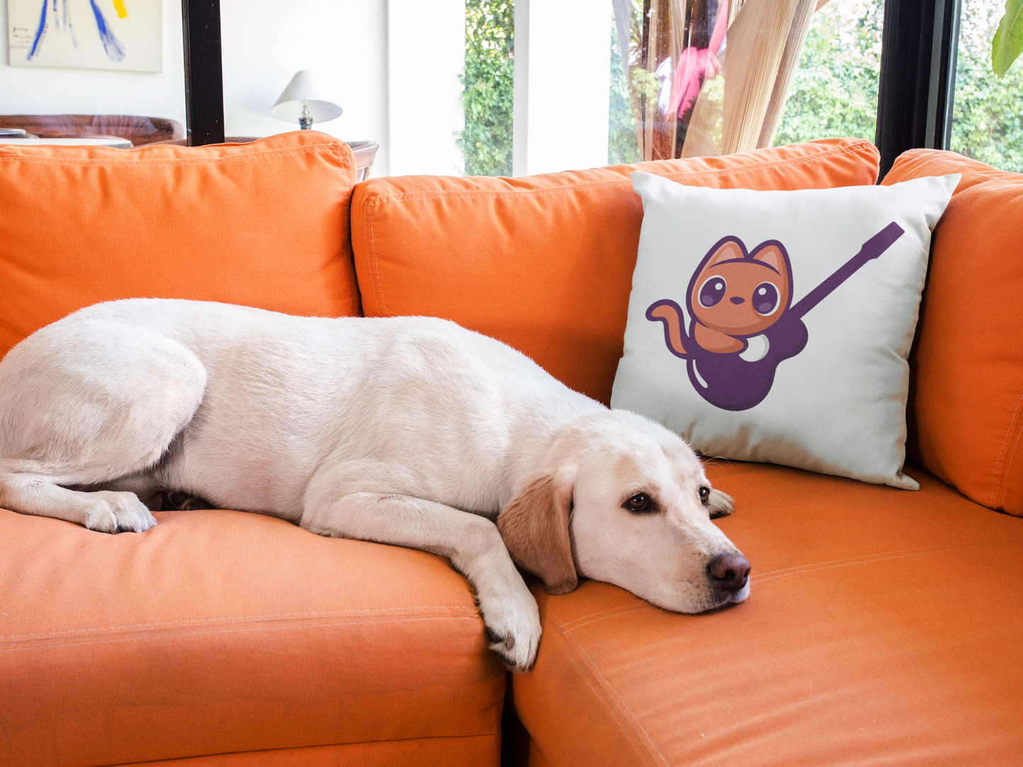 Beatles Printed Cushion