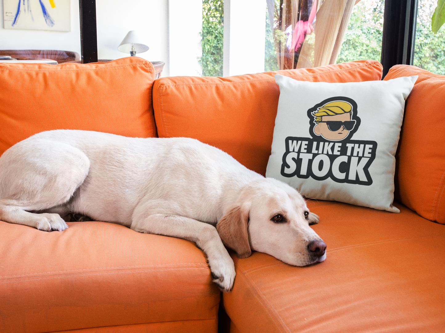 We Like The Stock Printed Cushion